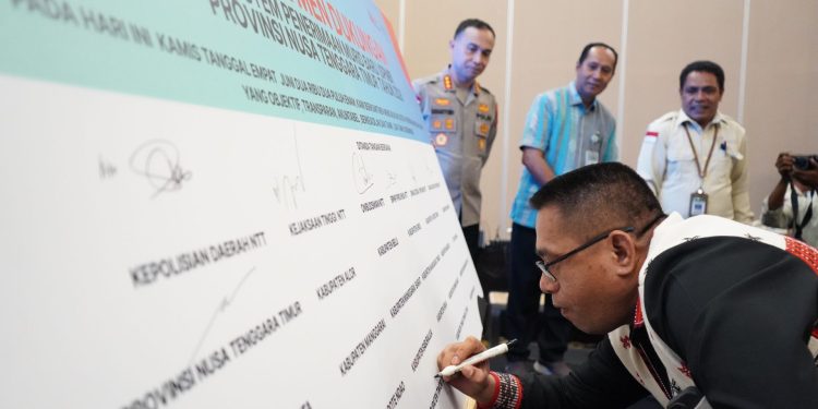 SPMB 2026 di NTT Diawasi Ketat! BPMP, Polda, Kejati hingga Ombudsman Tanda Tangani Komitmen Bersama